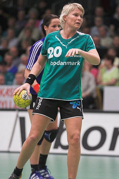 Heidi Astrup - kampens topscorer med 8 ml.