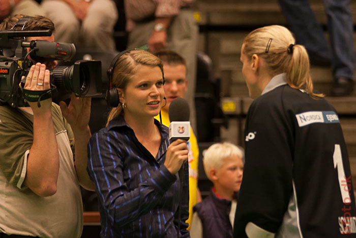 Rikke Schmidt interviewes til 3+.