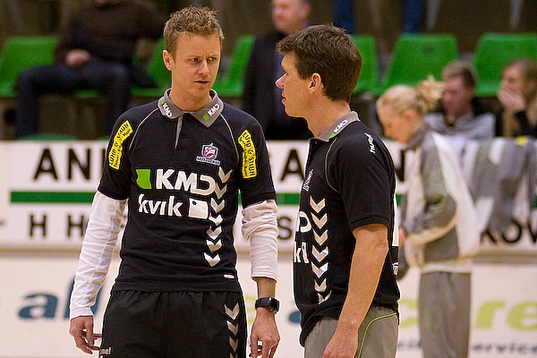 Allan Heine, ny udnvnt cheftrner og Henrik Carlsen, sportschef og midlertidig assistenttrner.