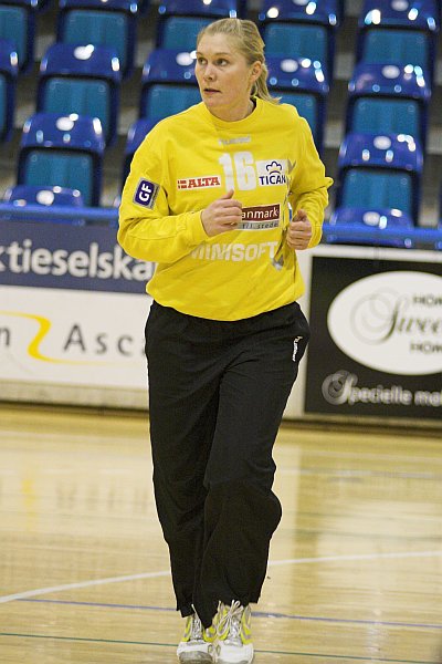 SK Aarhus' mlvogter Lene Aggerholm.