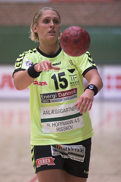 SK Aarhus' Hrafnhildur Skuladottir.