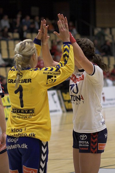 Rikke Poulsen og Andrea Groot.