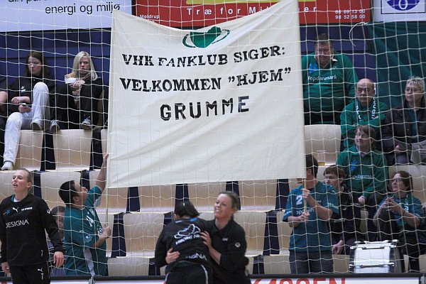 Hilsen til Signe Grummedal, som tidligere har spillet i VHK.