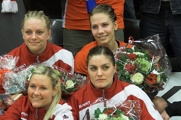 Anette Bonde, Louise Svalastog, Stine Svangrd og sa Knsberg.