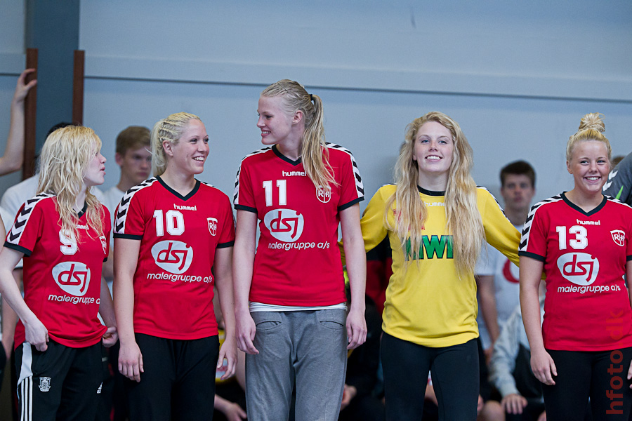 Cecilie Lang, Amalie Wichmann, Sif Klemensen, Laura Borup 