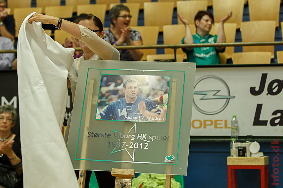 Michael V. Knudsen afslres som "Strste Viborg HK spiller 1987-2012"